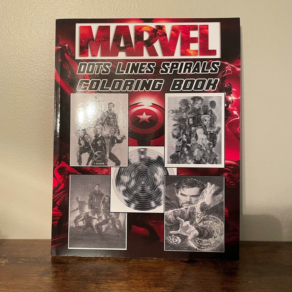 🔴Marvel coloring book